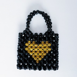 Heart Bead Bag